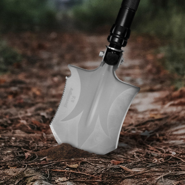 Лопата МФУ Adimanti HK002 (Сталь/Черная/Камуфляж)
